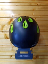PRILBA ALPINA BLACK-GREEN 57-61CM